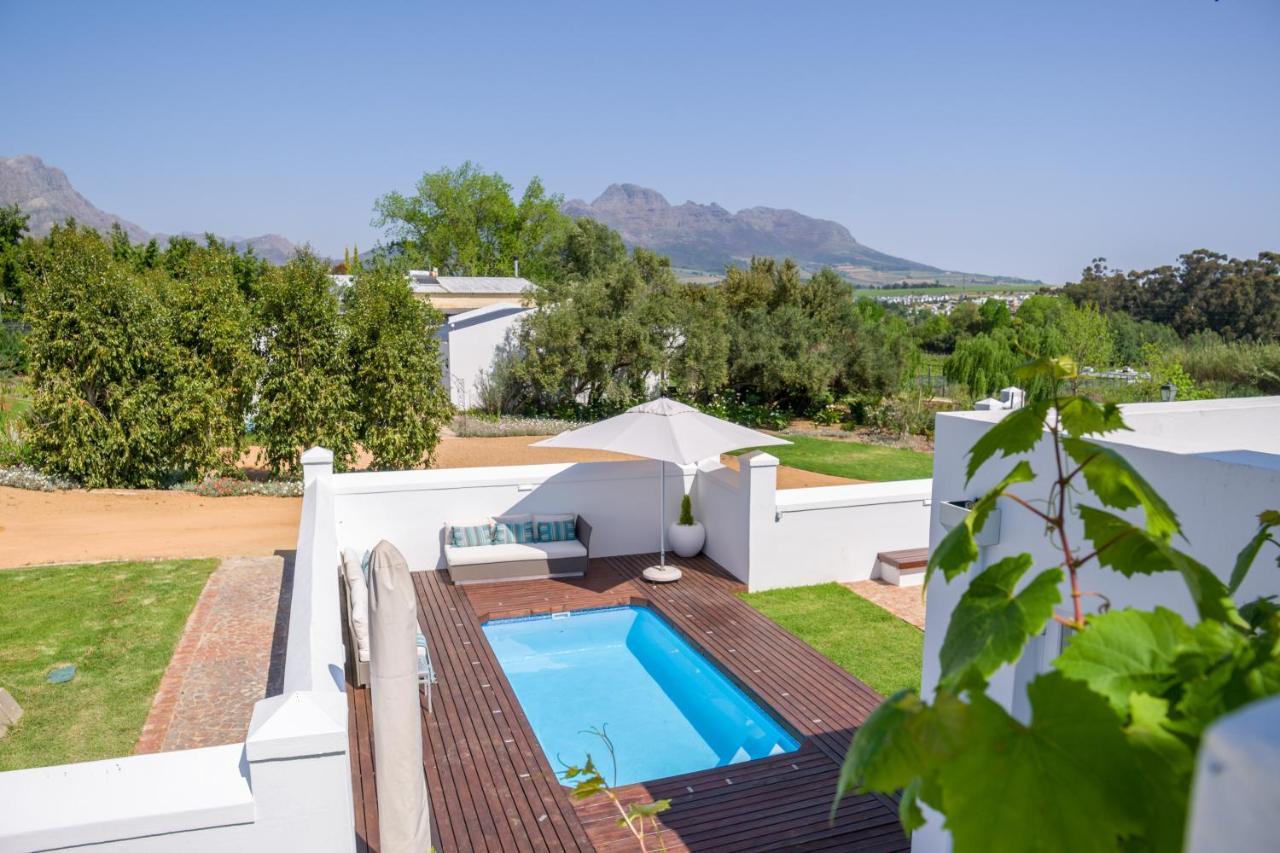 Sunset Farm Stellenbosch Villa Bagian luar foto